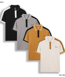 áo Thun Cổ Polo 01jp0852 Chuẩn Form Akuba
