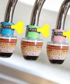 đầu Lọc Nước 6 Lớp Lọc Mini Gắn Trực Tiếp Tại Vòi – Su
