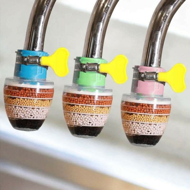 đầu Lọc Nước 6 Lớp Lọc Mini Gắn Trực Tiếp Tại Vòi – Su