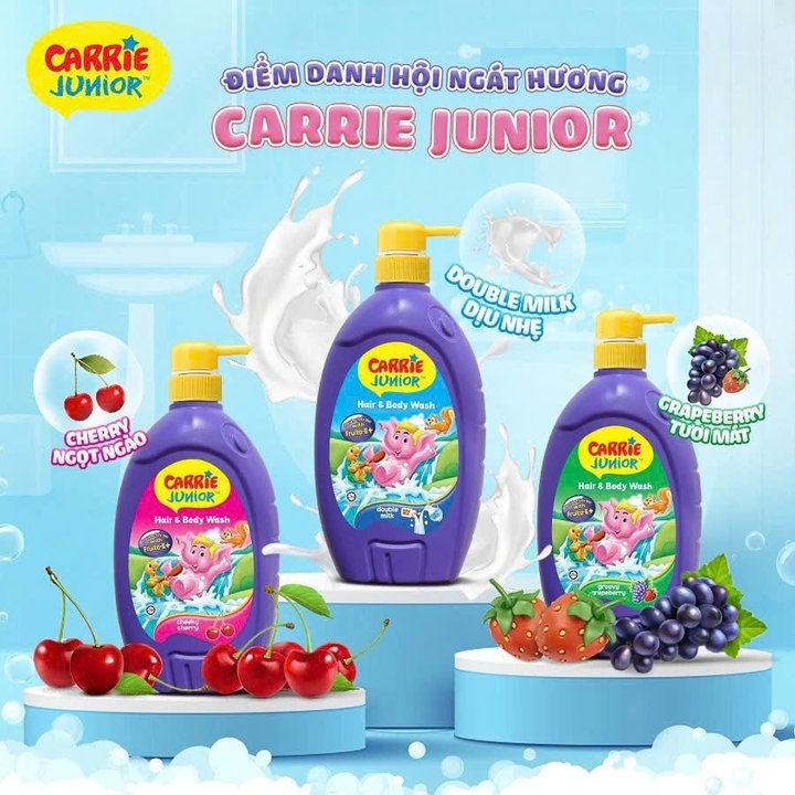 Sữa Tắm Gội Toàn Thân Cho Bé Carrie Junior Tặng Kèm Quà Tặng L009 – Lady’s Passion