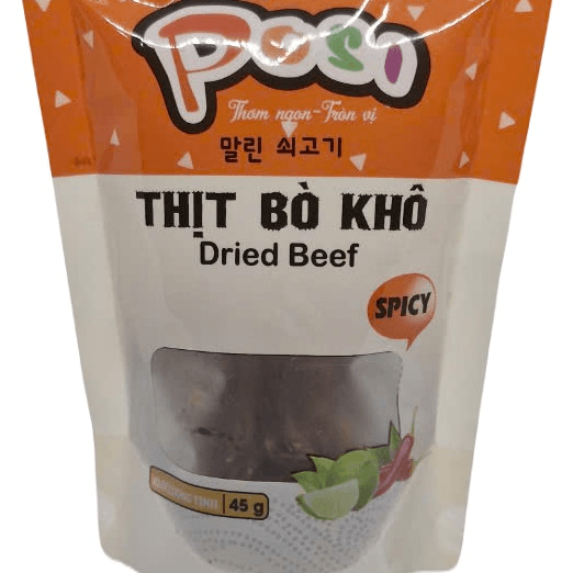 Thịt Bò Khô Posi 45g – Posi