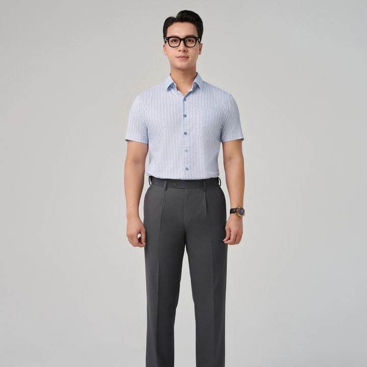 áo Sơ Mi Casual Nam Merriman Mã Thmcs238