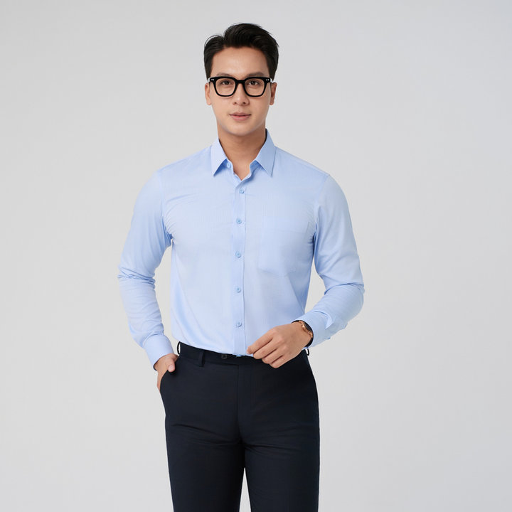 áo Sơ Mi Nam Công Sở Tay Dài Merriman Mã Thmol490