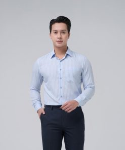 áo Sơ Mi Nam Caro Sợi Tre Merriman Mã Thmos483