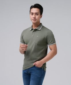áo Polo Nam Cao Cấp Merriman Mã Thmts057 Màu D.green