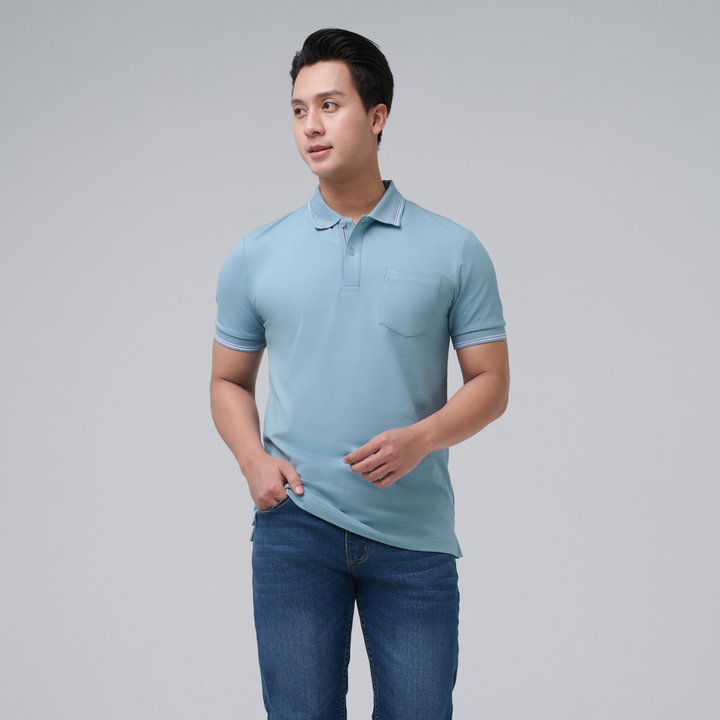 áo Polo Nam Cao Cấp Merriman Mã Thmts057 Màu N.blue