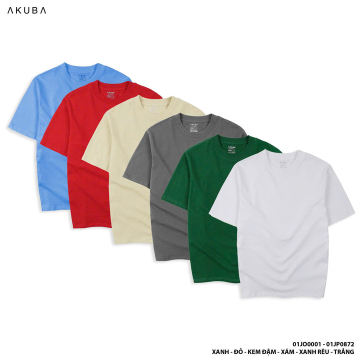 áo Thun Tay Ngắn Oversize 01jo0001 – Akuba