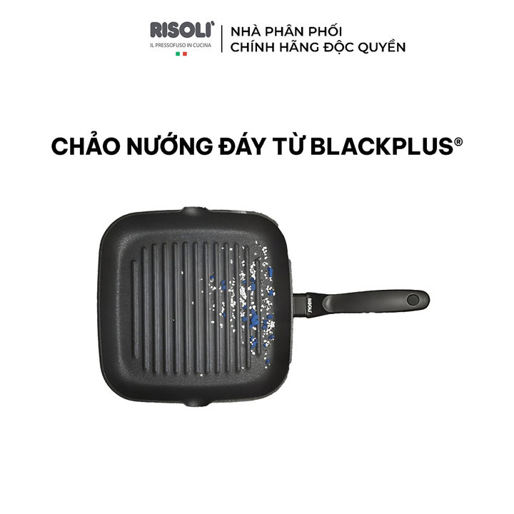 Chảo Nướng Chống Dính, Chất Liệu Nhôm Hợp Kim – 00094bpin/26 – Risolì