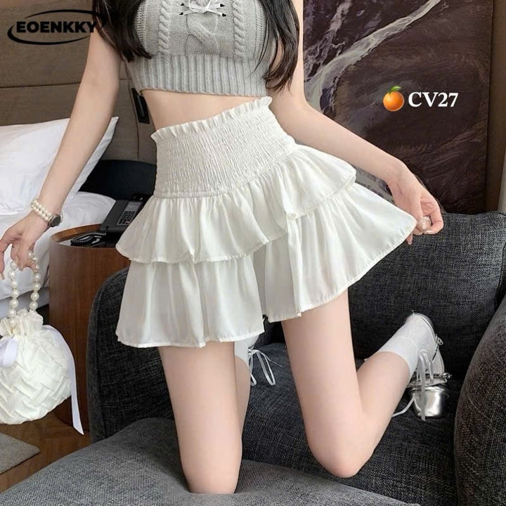 Chân Váy 2 Tầng Bản Lưng Nhún – Lê Phương Boutique