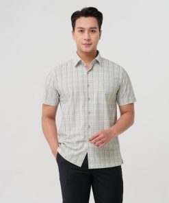 áo Sơ Mi Nam Công Sở Cao Cấp Merriman Mã Thmos471 Màu M.grey