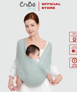 địu Vải Màu Olive Dòng Flex Và Flex Plus Dưới 75kg Cho Bé Từ 0-24 Tháng Tuổi – địu Vải Cao Cấp Embé Sling