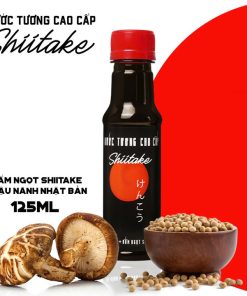 [125ml] Nước Tương Cao Cấp Shiitake Chai Nhựa 125ml – Làng Chài Xưa