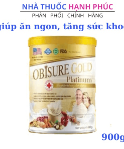 Sữa Obisure Gold Platinum Giúp ăn Ngon Tăng Sức Khoẻ Hộp 900g-cao Minh Chung