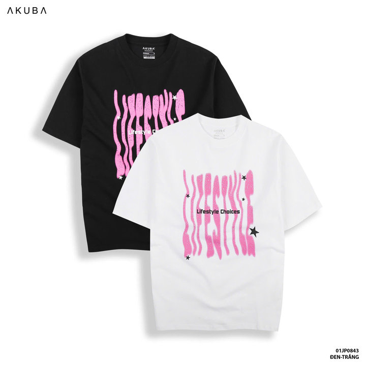 áo Thun Tay Ngắn Oversize 01jp0843 – Akuba