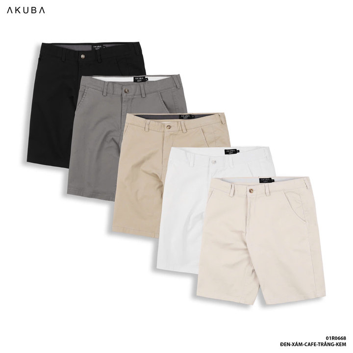 Quần Short Kaki Form Slimfit 01r0668 – Akuba