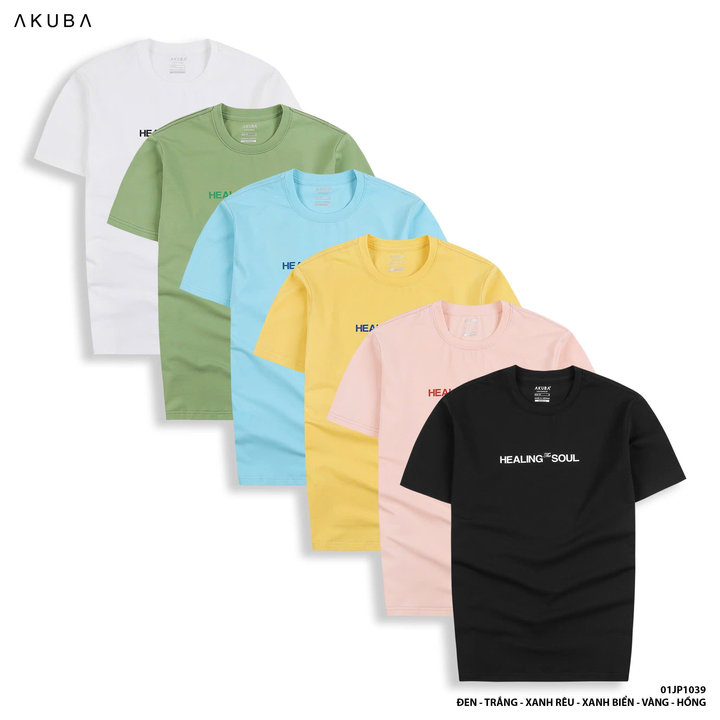 áo Thun Tay Ngắn Form Slimfit 01jp1039 – Akuba