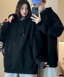 áo Thun Hoodie Nam Nữ Unisex Trơn – Ausa House