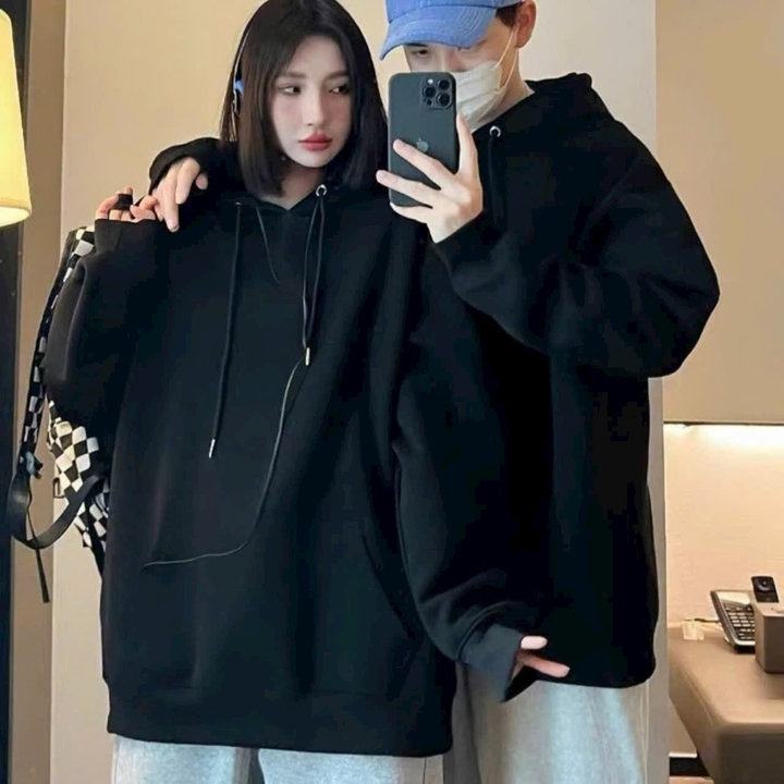 áo Thun Hoodie Nam Nữ Unisex Trơn – Ausa House