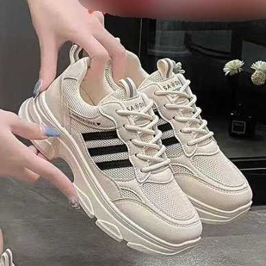 Giầy Thể Thao Cao Cấp Fashion & Sport đế Cao 5cm, đế Nhẹ, Trẻ Trung Năng động- Haanh
