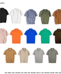 áo Thun Trơn Cổ Polo 01j645 Form Slimfit – Akuba