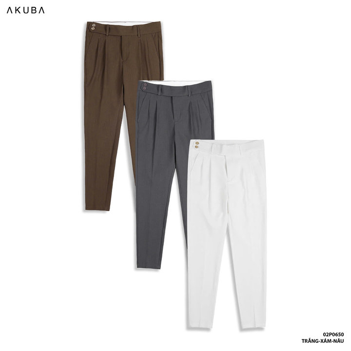 Quần Tây Dài Slimfit 02p0650 – Akuba