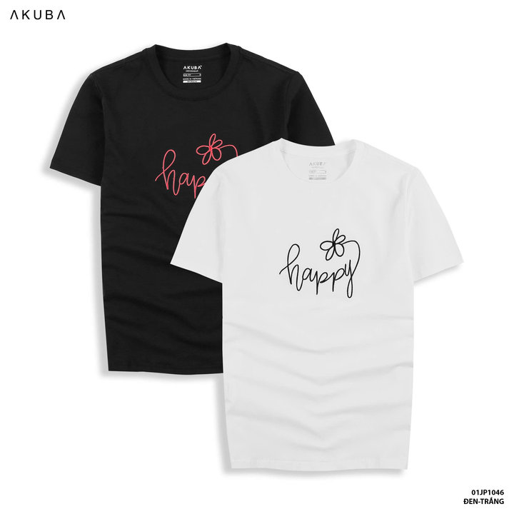 áo Thun Tay Ngắn Form Slimfit 01jp1046 – Akuba