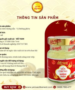 Yến Chưng đường Phèn 32% Tổ Yến Like Nest – Like Beauty
