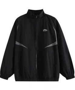 áo Khoác Dù Unisex Nam Nữ Form Rộng In Sọc Tia Sét 2 Bên Hông Cá Tính Mạnh Mẽ Tp93 – Golden Dream
