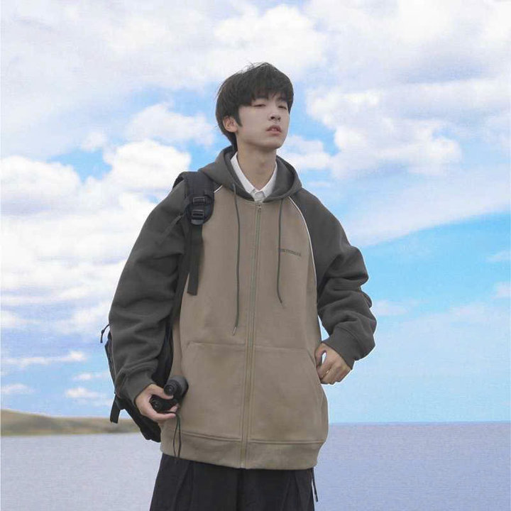 áo Khoác Nỉ Ráp Lăng Form Rộng Viền Nách Trắng Phối Màu Lạ Mắt Unisex Nam Nữ đều Mặc được Tp70 – Phương Store