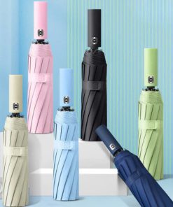 Dù 24 Nan Nút Tự động Thời Trang Cao Cấp Tán Rộng – Nhà Quân Store