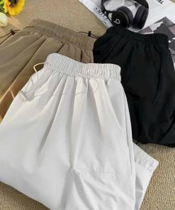 Quần Short Nam Nữ Kaki Lưng Thun Rút – Ausa House