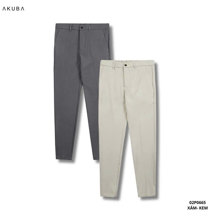 Quần Tây Dài Slimfit 02p0665 – Akuba