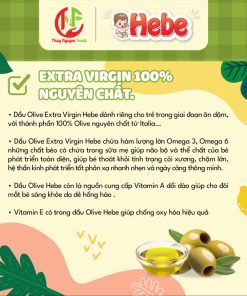 Dầu Olive Nguyên Chất 60ml – Hebe