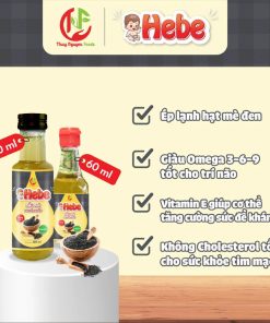 Dầu Mè Nguyên Chất 60ml – Hebe