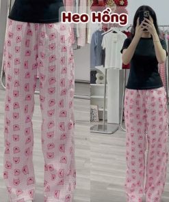 Quần Hoạt Hình Cạp Chun Hoạ Tiết Dễ Thương