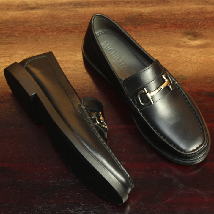 Giày Tây Lười Michilux Nam Horse Bit Loafer Ciehl
