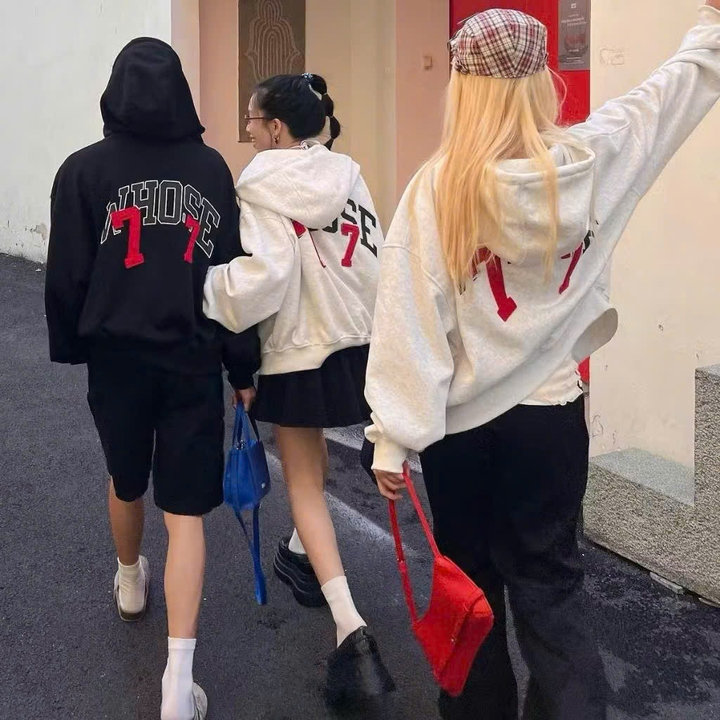 áo Khoác Hoodie Dây Kéo Nỉ Bông Mũ To 2 Lớp Unisex Form Rộng Whose 17 Nam Nữ Mẫu Mới Hàng đẹp – Tp748