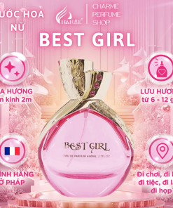 Nước Hoa Nữ Cao Cấp Good Charme Best Girl 80ml Lưu Hương Lâu Phong Cách Quyến Rũ, Ngọt Ngào, Sexy Chính Hãng