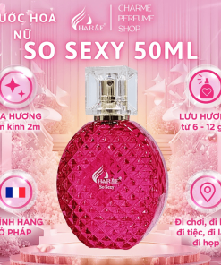 Nước Hoa Nữ Charme So Sexy 50ml Lưu Hương Lâu Phong Cách Quyến Rũ, Sang Trọng, Hiện đại Nước Hoa Chính Hãng