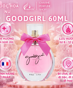 Nước Hoa Nữ Goodgirl Charme Chính Hãng Cao Cấp Mùi Hương Hoa Cỏ Nhẹ Nhàng Thanh Thoát Lưu Hương Lâu 7-10 Tếng 60ml – Charme