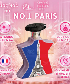 Nước Hoa Nữ Cao Cấp, Charme N0.1 Paris, Lưu Hương Lâu, đầy Bí ẩn, Dịu Dàng Và Lôi Cuốn, Thanh Lịch – Charme