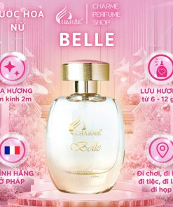 Nước Hoa Nữ Charme Belle 60ml Lưu Hương Lâu Phong Cách Thanh Lịch, Nhẹ Nhàng, Tươi Mát Chính Hãng