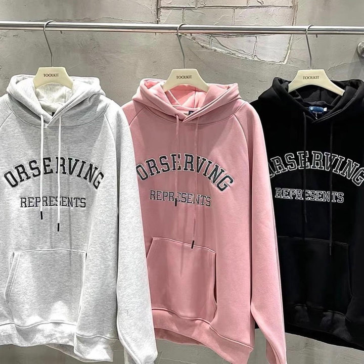 áo Khoác Hoodie Nam Nữ Form Rộng In Chữ Orserving – Htm Fashion
