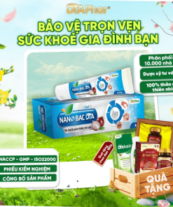 Kem Bôi Nano Bạc Dta Giúp Tái Tạo Da Giảm Thâm Mờ Sẹo Dùng được Cho Phụ Nữ Có Thai Và Trẻ Sơ Sinh Tuýp 20g