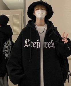 áo Hoodie Unisex Nam Nữ Leef 3 Màu Form Rộng Raplang Hình In 2 Mặt Trước Sau Vải Nỉ Bông Dày Dặn – áo Hoodie