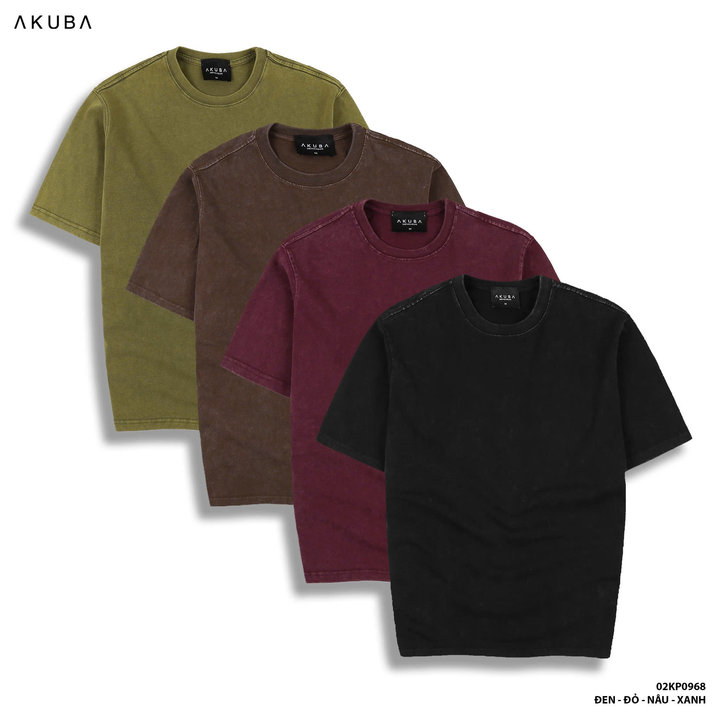 áo Thun Tay Ngắn Oversize 02kp0968- Akuba