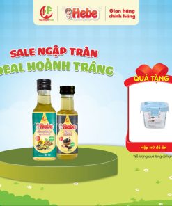 Combo 2 Dầu Hạt Lanh – Dầu Macca 100ml Hebe