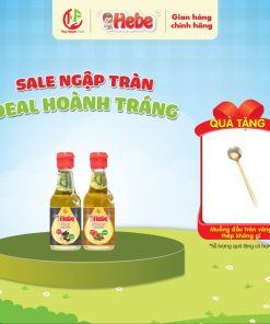 Combo 2 Dầu Mè – Dầu óc Chó 60ml Hebe