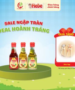 Combo 3 Dầu Gấc – Dầu Olive – Dầu óc Chó 60ml Hebe