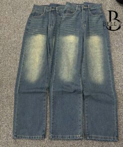 Baggy Jean ống Suông Lưng Cao B1763 – Bell22 Store